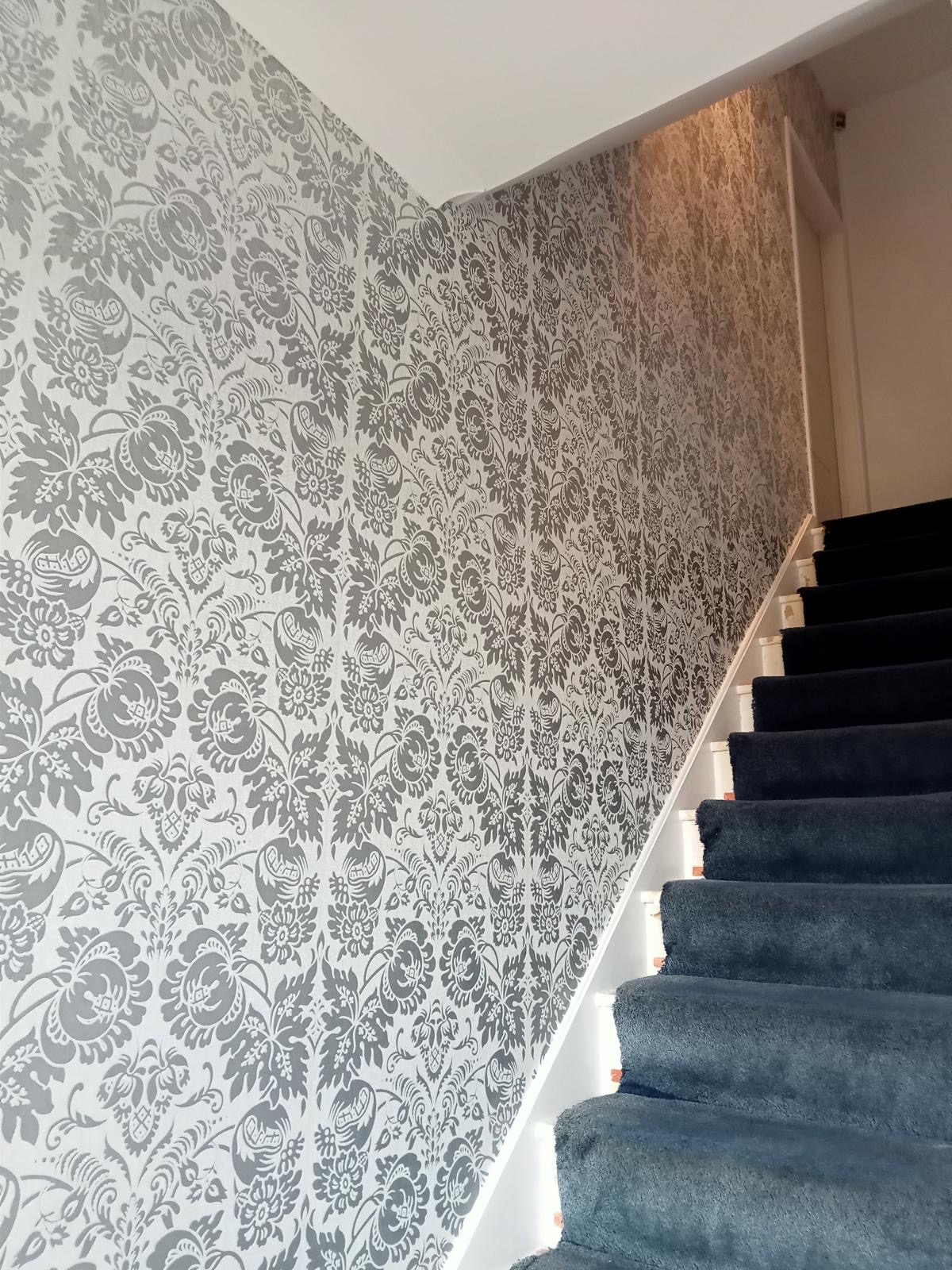 wallpaper hanging Pimlico, SW1