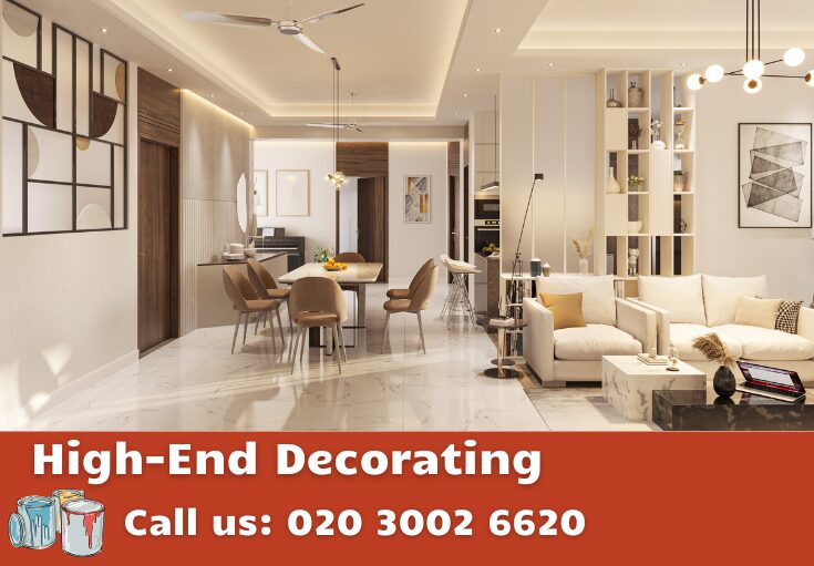 high-end decorating Pimlico